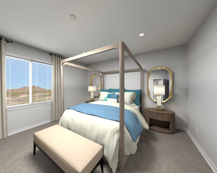 Furnished interior view inside a new home in Naranja Trails, Oro Valley (Image 5).