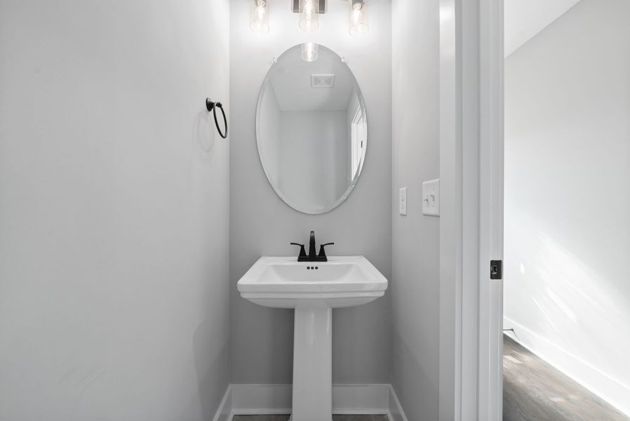 Representative furnished interior of a home built from the Maui by Rockwood Homes in Garrettsburg Meadows, Clarksville (Image 6).