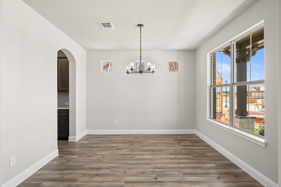 Spacious, unfurnished interior of a new home in Redden Farms, Midlothian (Image 15). Spacious, unfurnished interior of a new home in Redden Farms, Midlothian (Image 15).