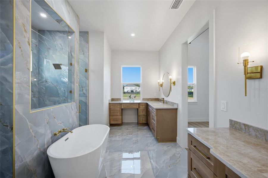 Furnished interior view inside a new home in , Plant City (Image 8).