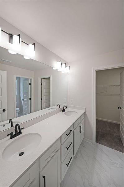 Furnished interior view inside a new home in , Dahlonega (Image 7).