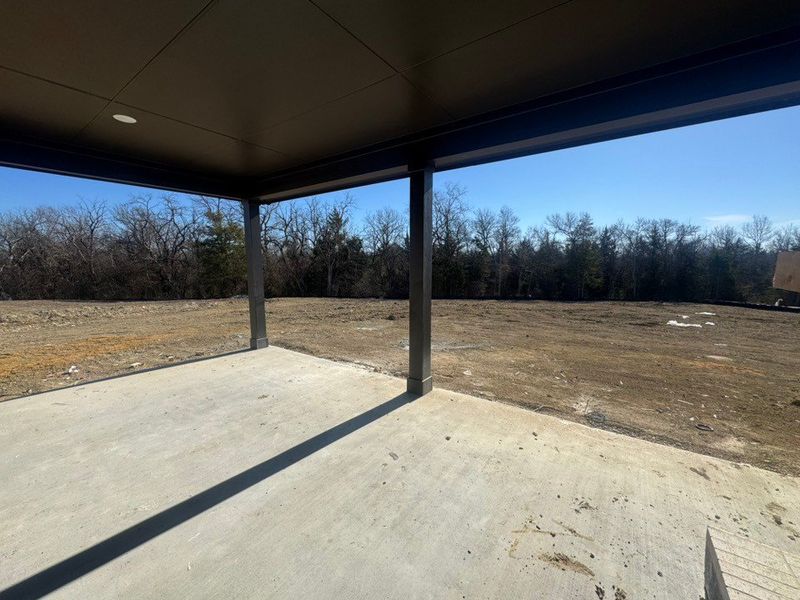 Exterior details and patio area of a home in Creekview Addition, Van Alstyne (Image 3). Exterior details and patio area of a home in Creekview Addition, Van Alstyne (Image 3).
