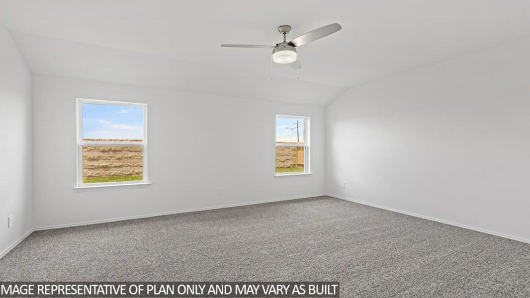 Spacious, unfurnished interior of a new home in Sunterra Lakes, Brookshire (Image 19).