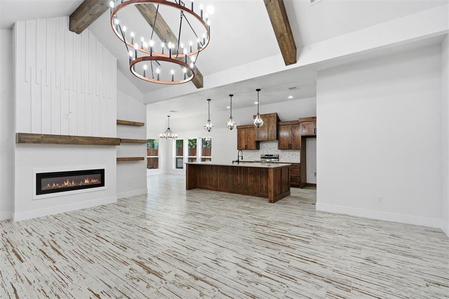 Furnished interior view inside a new home in , White Settlement (Image 9).