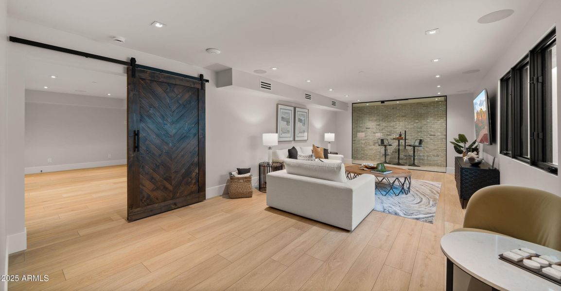 Basement lounge, Studio & Wine Cellar