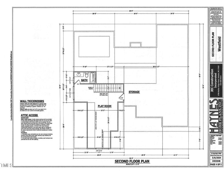 Westfield JEC 2nd flr