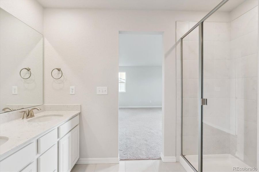 Furnished interior view inside a new home in Bradley Heights, Colorado Springs (Image 9).