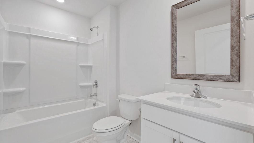 Representative furnished interior of a home built from the CALI by D.R. Horton in Waverly Station, Greenwood (Image 4).