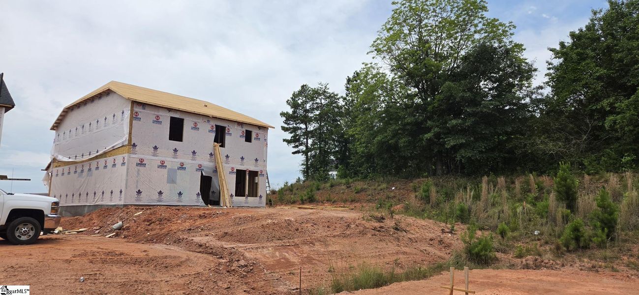 In-progress construction of a new home in Sedona, Greenville, SC (Image 6). In-progress construction of a new home in Sedona, Greenville, SC (Image 6).