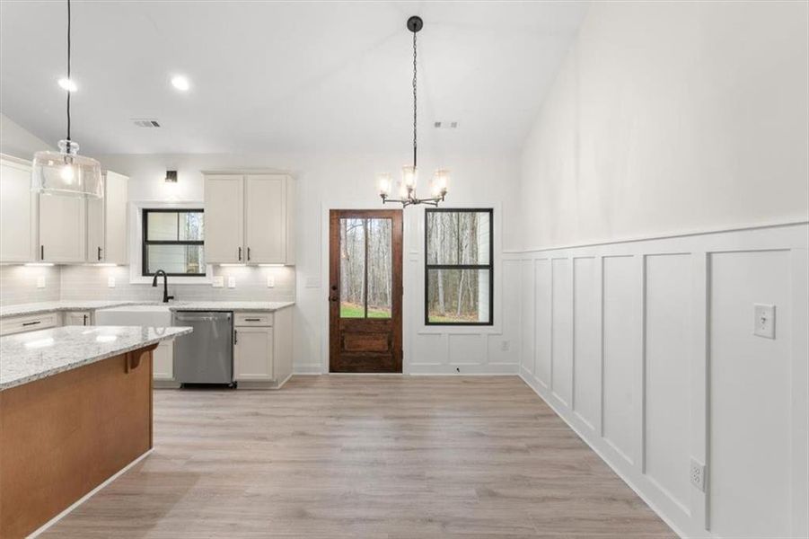 Furnished interior view inside a new home in , Rockmart (Image 9). Furnished interior view inside a new home in , Rockmart (Image 9).