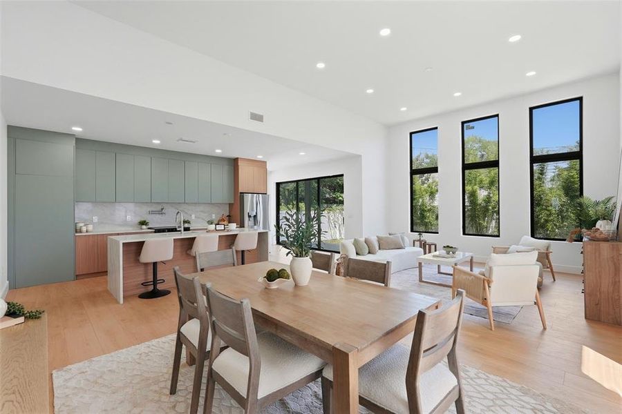 Furnished interior view inside a new home in , St. Petersburg (Image 18).