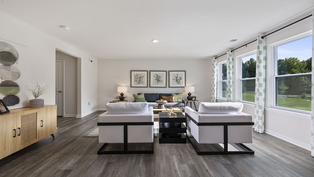 Furnished interior view inside a new home in Cedar Gap, Fountain Inn (Image 7).