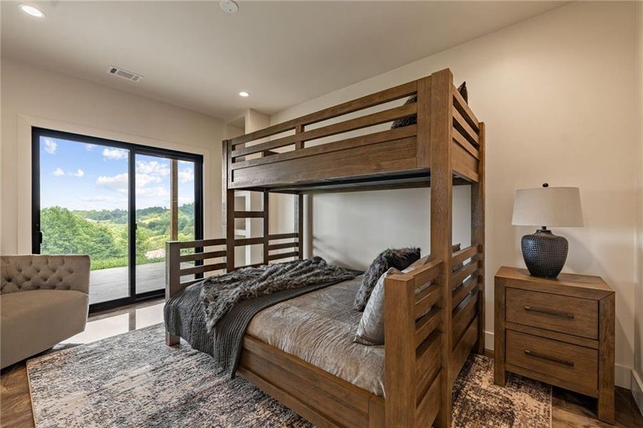 Furnished interior view inside a new home in , Morganton (Image 45).