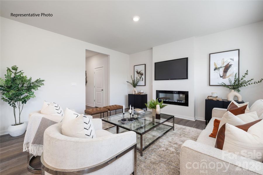 Furnished interior view inside a new home in Fergus Crossing, York (Image 7).