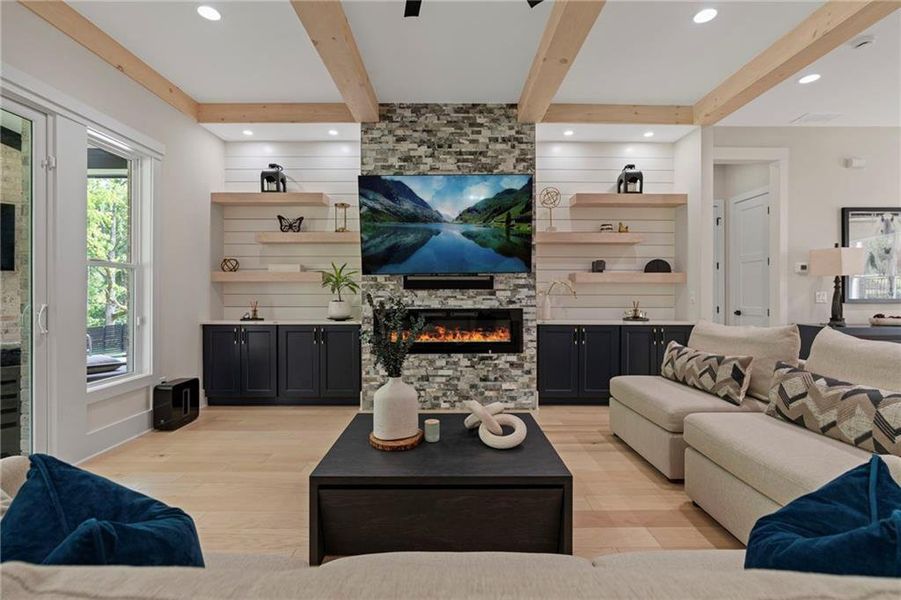 Furnished interior view inside a new home in , Lawrenceville (Image 34).