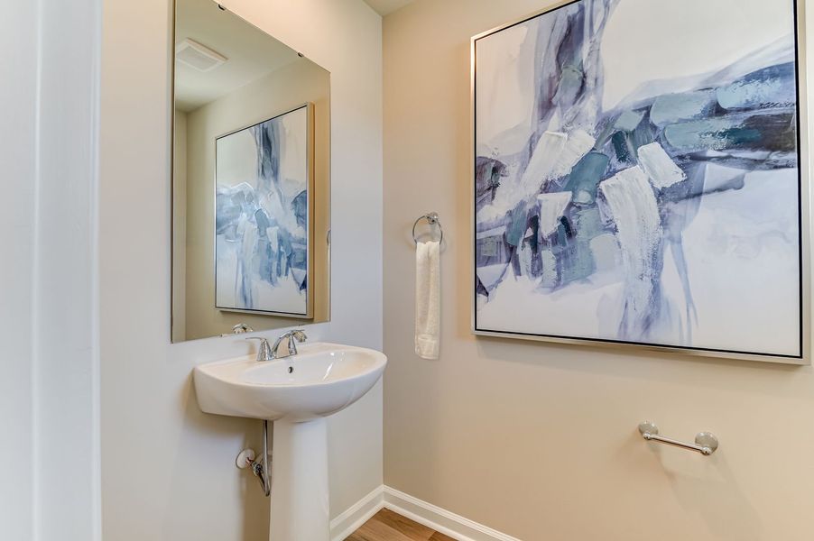 Representative furnished interior of a home built from the Frazier by Stanley Martin Homes in Essence at Bent Creek Village, Thomson (Image 138). Representative furnished interior of a home built from the Frazier by Stanley Martin Homes in Essence at Bent Creek Village, Thomson (Image 138).