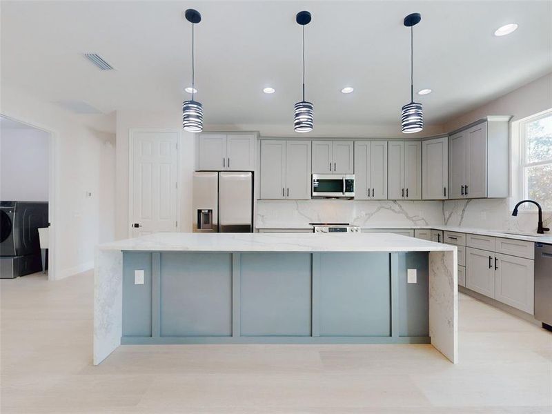 Furnished interior view inside a new home in , Ocala (Image 17).