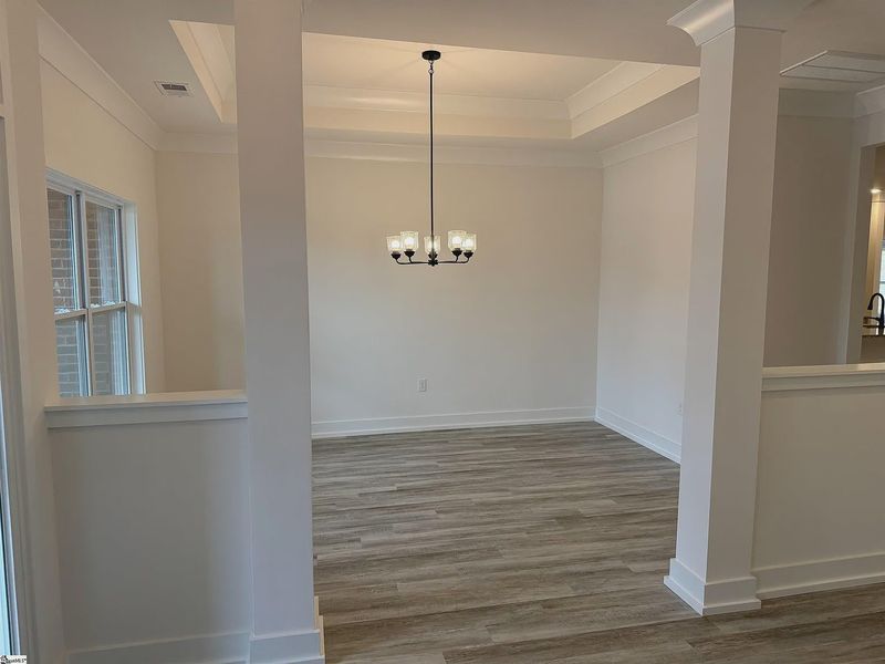 Spacious, unfurnished interior of a new home in Hidden Lake Estates, Greenville (Image 7).