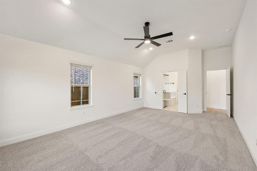 Spacious, unfurnished interior of a new home in Meadow Vista 60-65, Anna (Image 22). Spacious, unfurnished interior of a new home in Meadow Vista 60-65, Anna (Image 22).