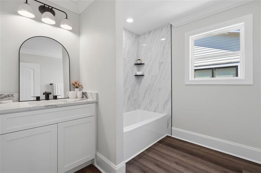 Furnished interior view inside a new home in , Covington (Image 12).