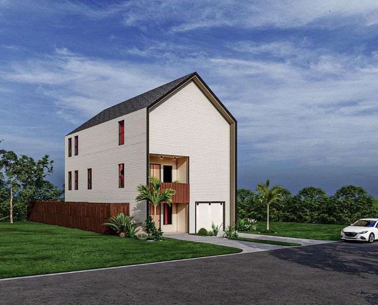 Exterior rendering Exterior rendering