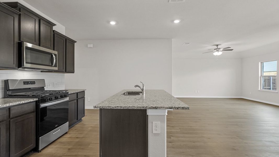 Furnished interior view inside a new home in Trailstone, Caddo Mills (Image 6).