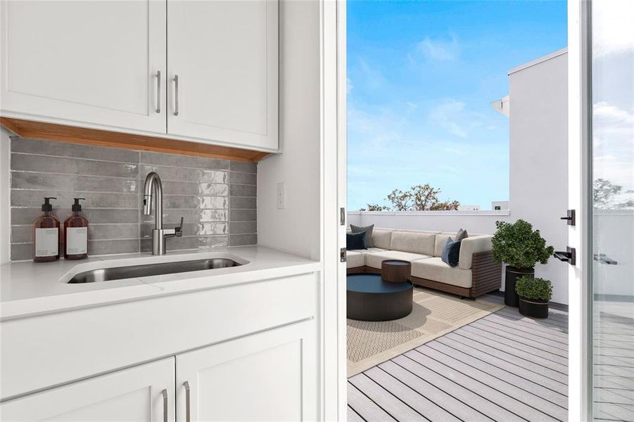 Furnished interior view inside a new home in Alante, St. Petersburg (Image 14).