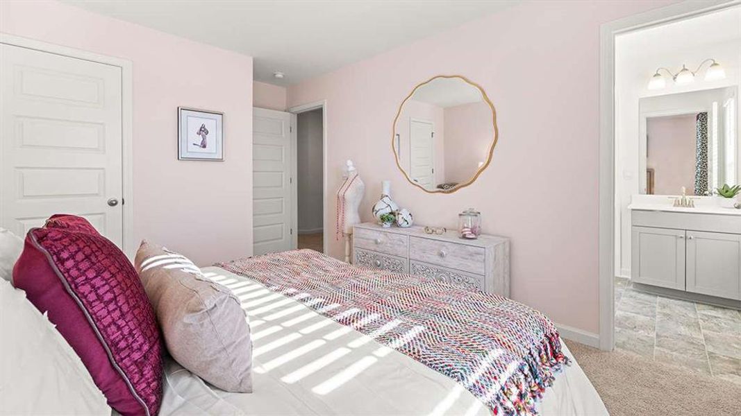 Furnished interior view inside a new home in Heritage Pointe, Senoia (Image 9).