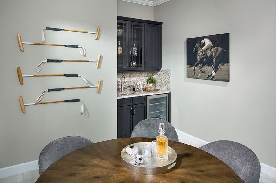 Representative furnished interior of a home built from the Kingfisher Grand by Minto Communities in Westlake, Loxahatchee (Image 7).
