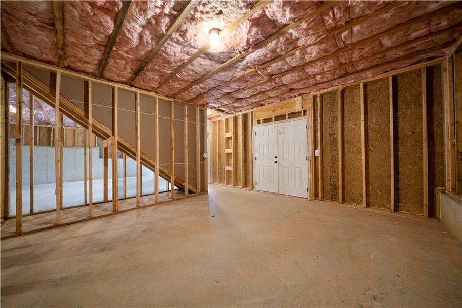 In-progress construction of a new home in , Dallas, GA (Image 34).