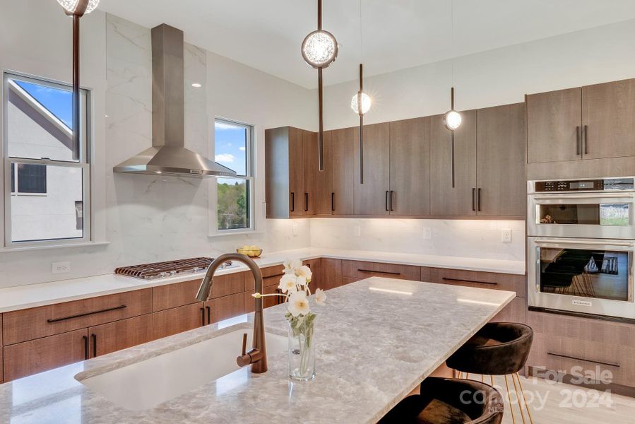 Furnished interior view inside a new home in , Charlotte (Image 30).