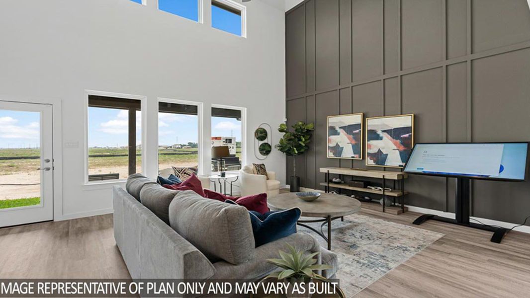 Furnished interior view inside a new home in Riverside Estates, Mont Belvieu (Image 10).