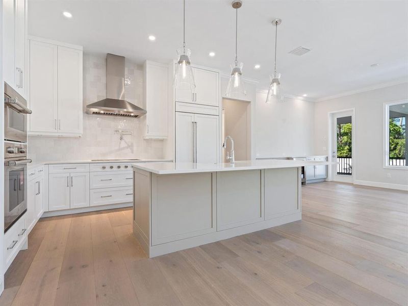 Furnished interior view inside a new home in , Sarasota (Image 19).
