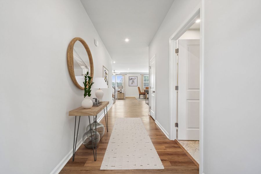 Representative furnished interior of a home built from the The Idlewild by Stanley Martin Homes in Green Tree Place, Anderson (Image 15).