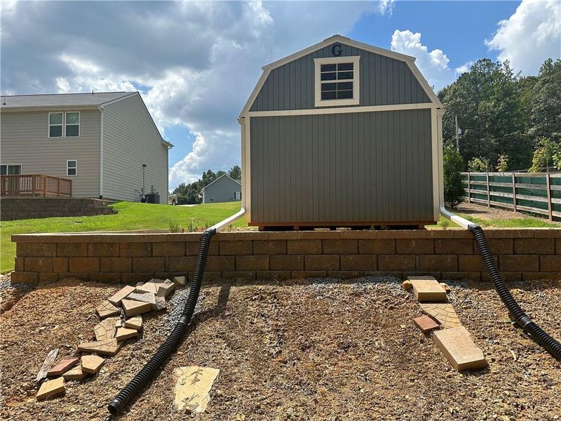 In-progress construction of a new home in , Cedartown, GA (Image 39).