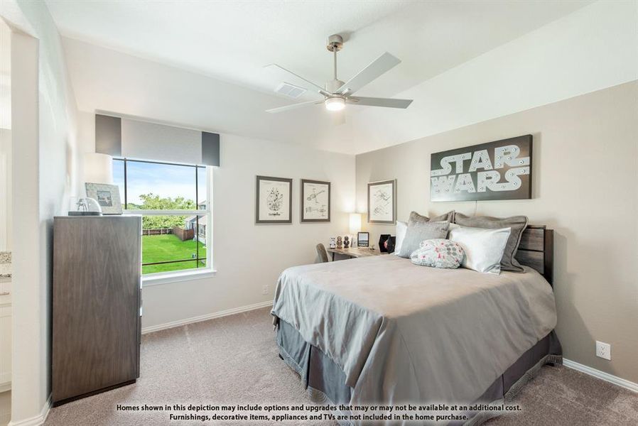 Furnished interior view inside a new home in East Oak Creek, Commerce (Image 34). Furnished interior view inside a new home in East Oak Creek, Commerce (Image 34).