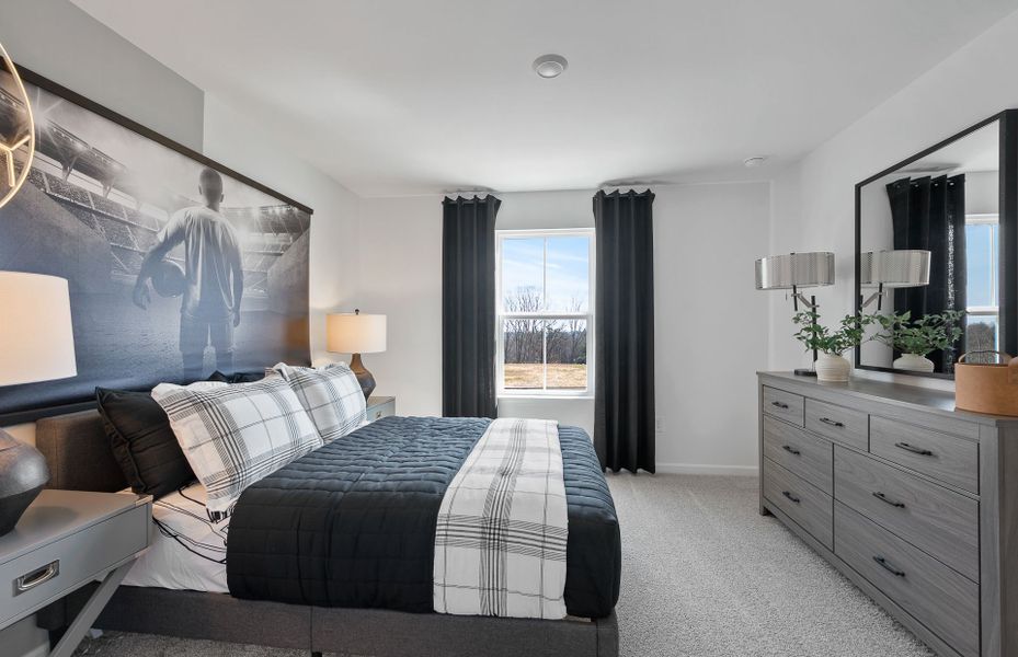Furnished interior view inside a new home in Avery Ridge, Gainesville (Image 23).