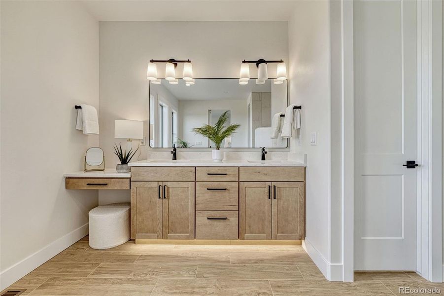 Furnished interior view inside a new home in , Colorado Springs (Image 31).