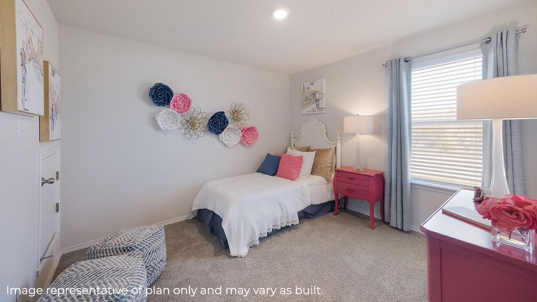 Furnished interior view inside a new home in Blue Ridge Ranch, San Antonio (Image 28).