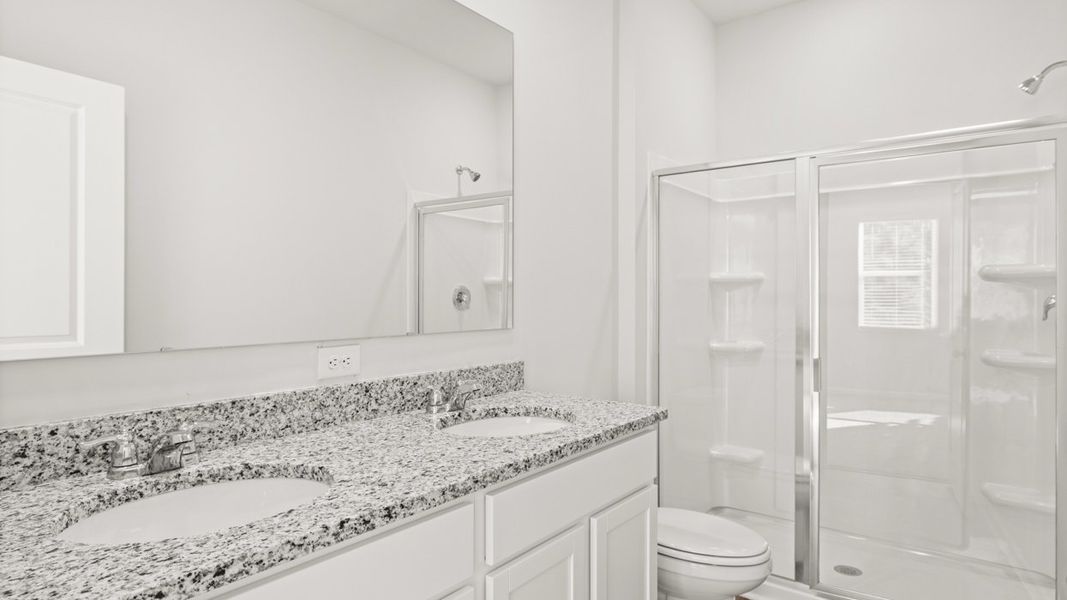 Furnished interior view inside a new home in Byrd Village, Graniteville (Image 8).