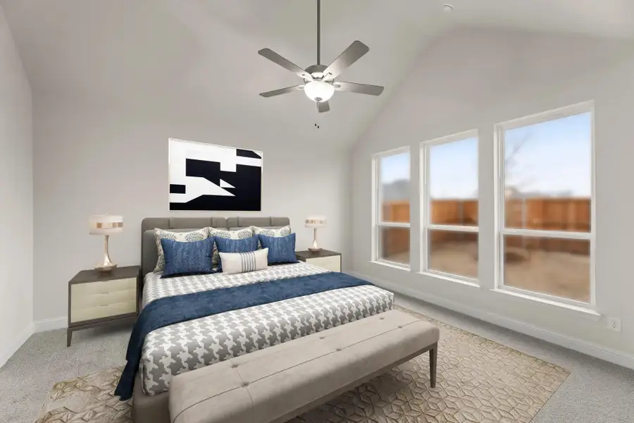 The Dublin B Primary Suite Bedroom