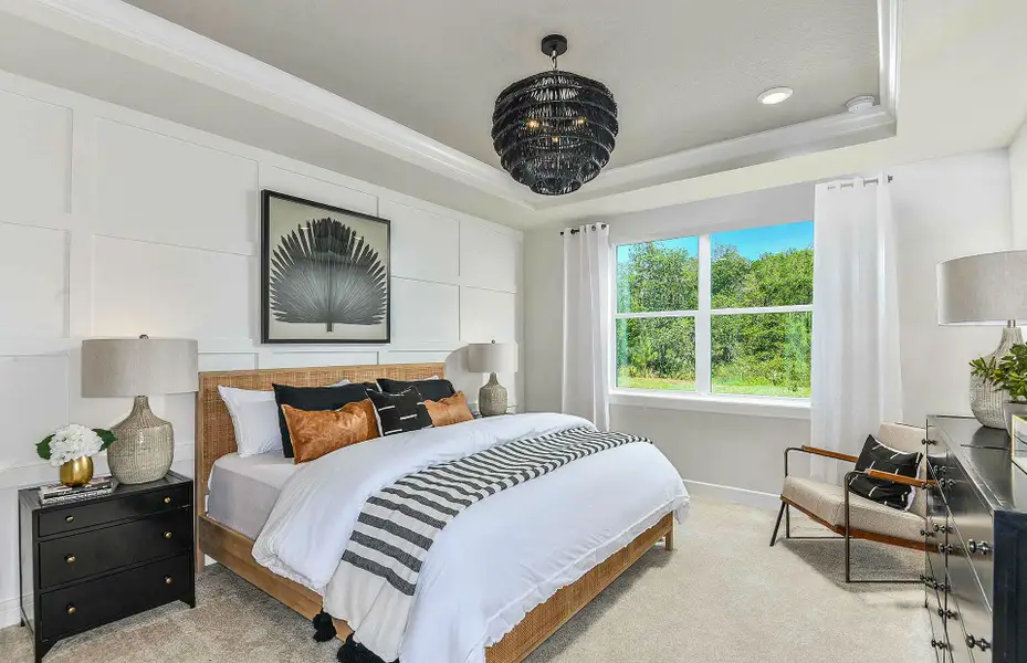 Furnished interior view inside a new home in Tohoqua, Kissimmee (Image 3).
