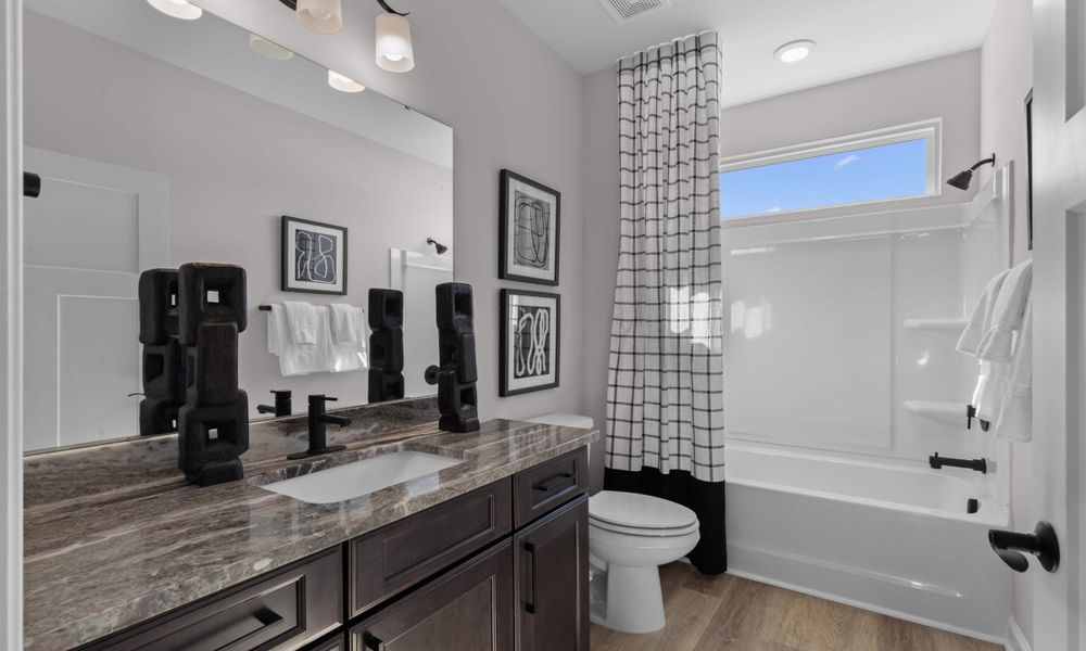 Representative furnished interior of a home built from the The Sand Dollar by Chesapeake Homes in Bridgewater - Shorehaven Village, Little River (Image 27). Representative furnished interior of a home built from the The Sand Dollar by Chesapeake Homes in Bridgewater - Shorehaven Village, Little River (Image 27).