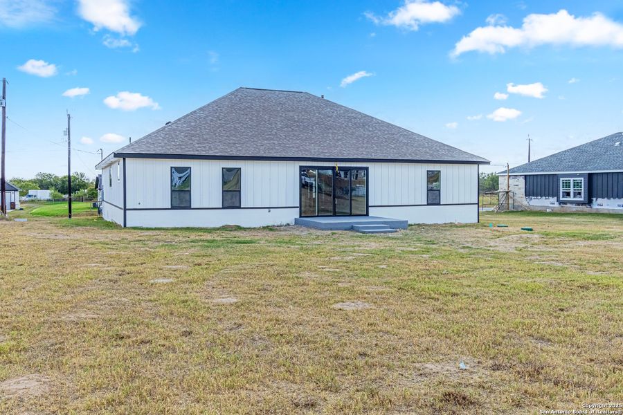 Exterior details and patio area of a home in , Atascosa (Image 1). Exterior details and patio area of a home in , Atascosa (Image 1).