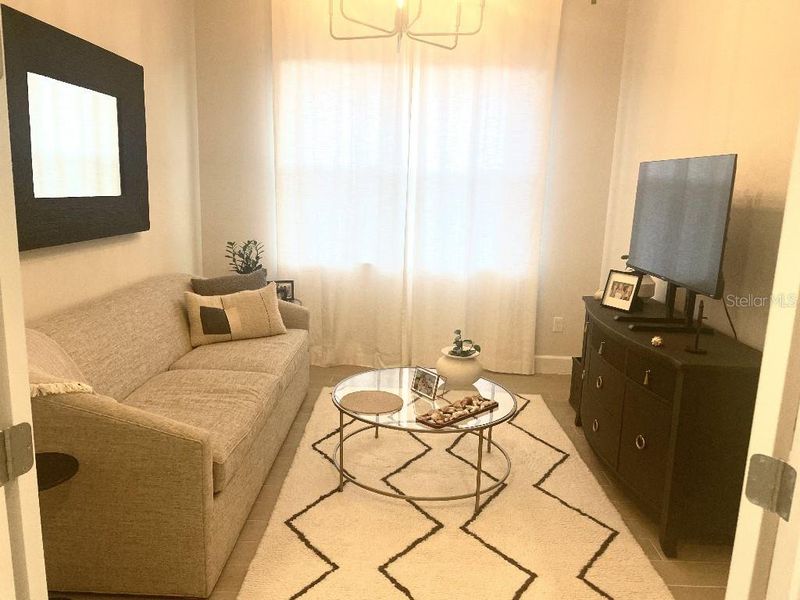 Furnished interior view inside a new home in Preserve at Waterway Village, Vero Beach (Image 26).
