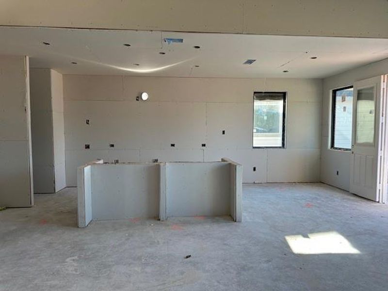 actual progress of your home.