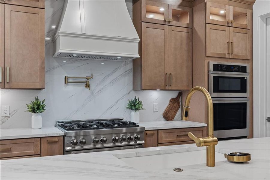 Furnished interior view inside a new home in , Decatur (Image 17).