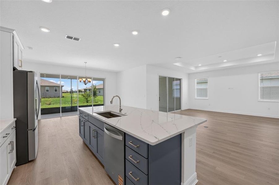 Furnished interior view inside a new home in , Ocala (Image 10).