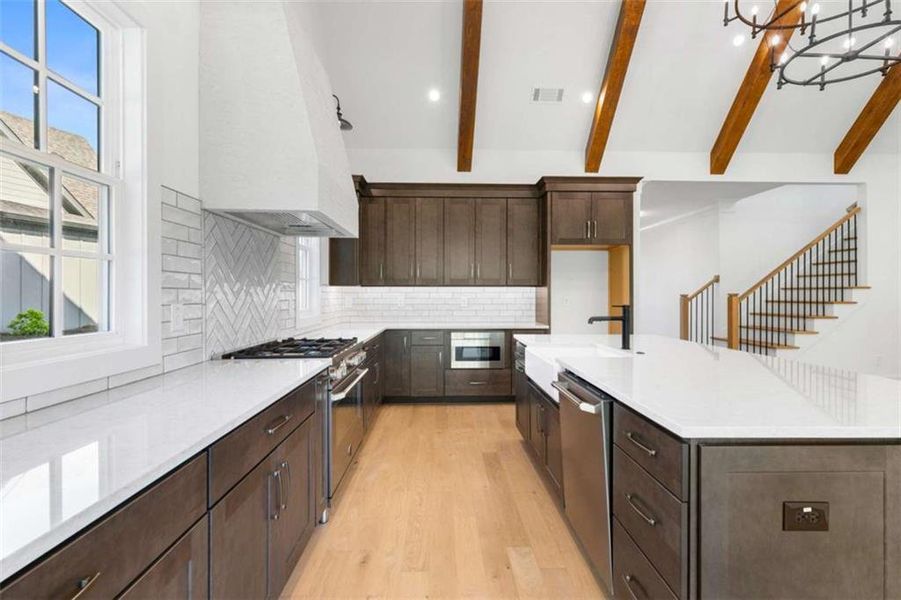 Furnished interior view inside a new home in , Peachtree City (Image 5).