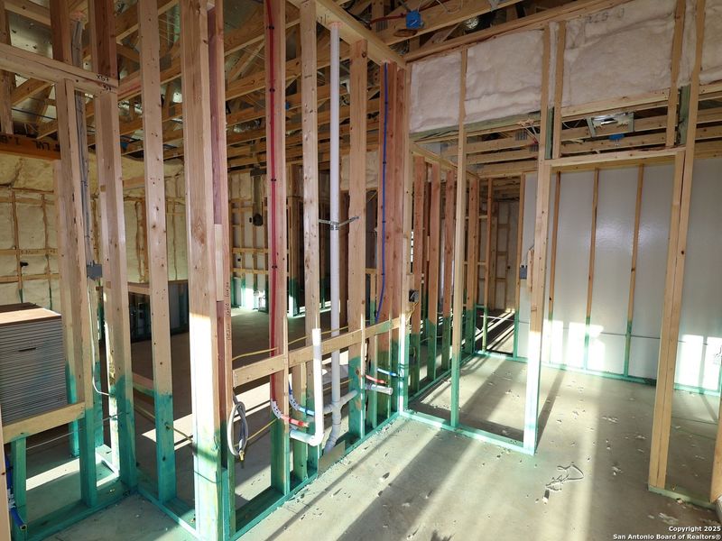 In-progress construction of a new home in Agave, San Antonio, TX (Image 28).